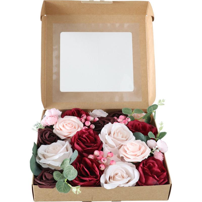 Simulation Rose Box Mother's Day Teacher's Day Gift Boxed Flowers Wedding