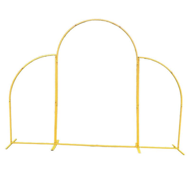 Wedding Set Iron Arch Shelf Background Decoration