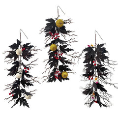 Halloween holiday simulation dead branches wall hanging decoration