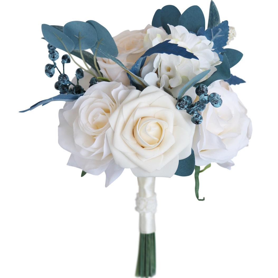 Simulated bridal drop-shaped bouquet/hemispherical bouquet/bridesmaid bouquet