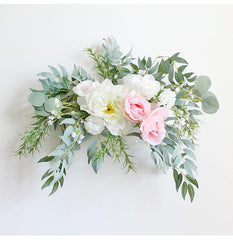 Simulated flower lintel decoration garland wedding decoration