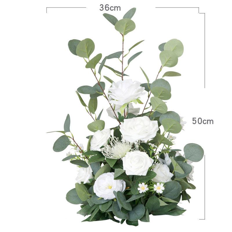 Simulated Flower Wedding Table Flower Road Guide Ground Flower Decoration Flower Ball