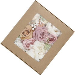 Boxed flowers DIY rose simulation hand bouquet Valentine's Day gift flower box