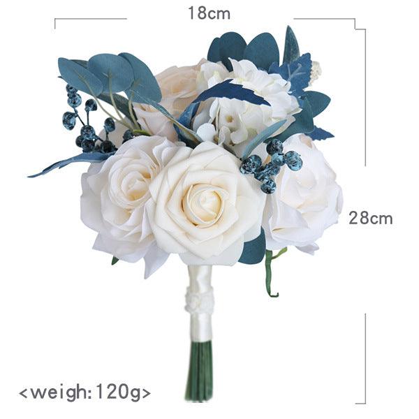 Simulated bridal drop-shaped bouquet/hemispherical bouquet/bridesmaid bouquet