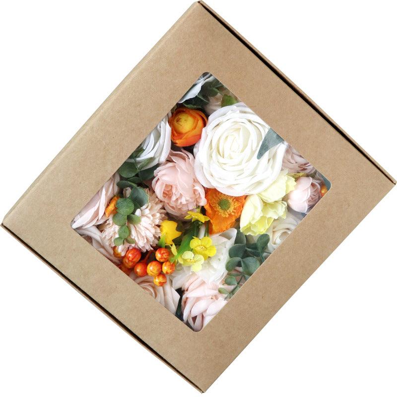 Simulation flower box wedding valentine's day hand bouquet gift box birthday teacher's day gift box