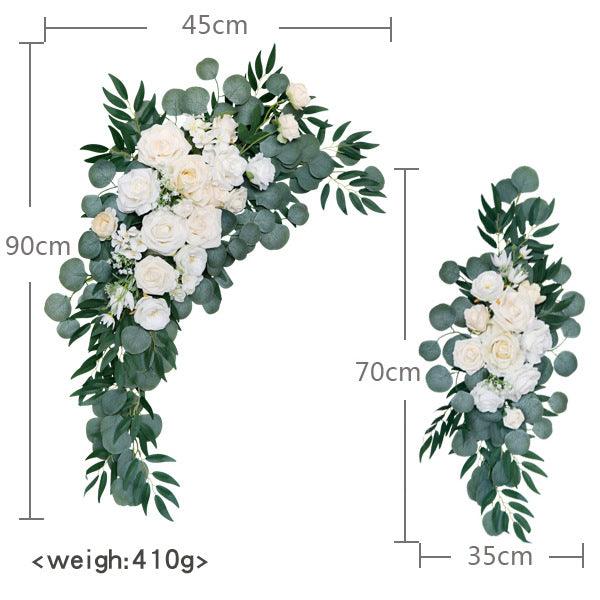 2023 new wedding arch flower decoration Mori outdoor wedding scene decoration