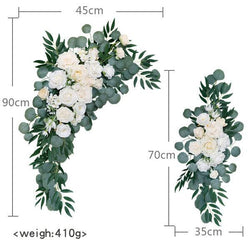 2023 new wedding arch flower decoration Mori outdoor wedding scene decoration