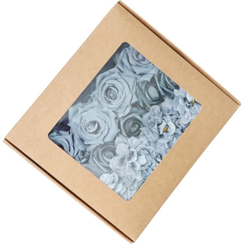 Gift Box PE Rose Flower Box Wedding Diy Simulation Flower Boxed Flowers Wedding Celebration