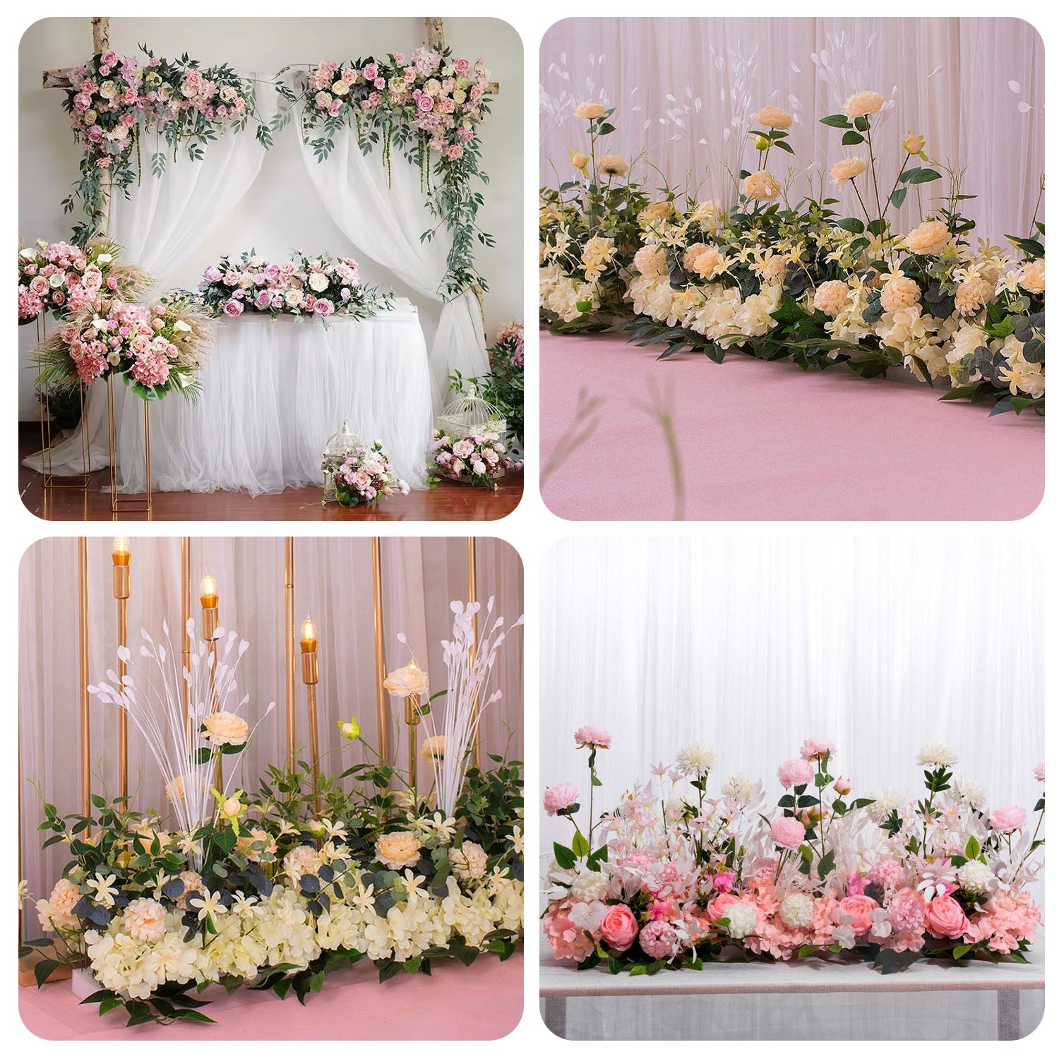 100CM Wedding Flower Wall Flower Arrangement  1 picture