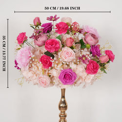 Uflower Table Centerpieces Floral Ball Wedding Decor Flower Arrangement