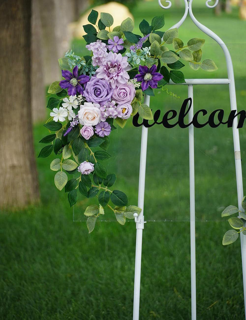 Arch artificial flower wedding outdoor decoration