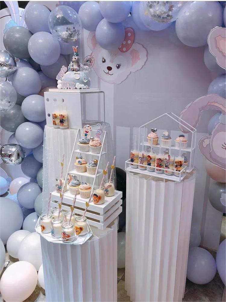 Decorative wedding folding circular Roman column ornaments - Uflower