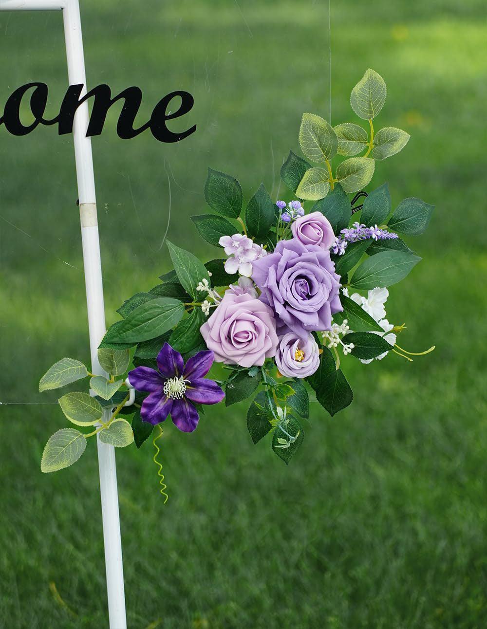 Arch artificial flower wedding outdoor decoration