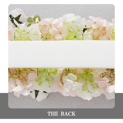 Uflower Wedding Backdrop Decor Flower Row Table Runner