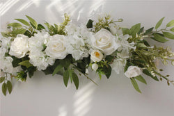 Simulated flower door decoration wedding welcome sign decorative flowers