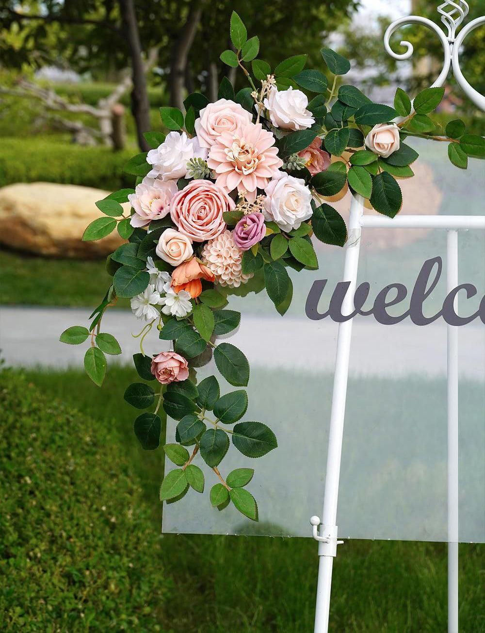 Arch artificial flower wedding outdoor decoration