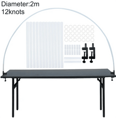 Table clip arch bracket can be bent to decorate party props