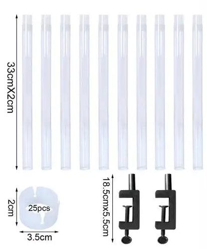 Table clip arch bracket can be bent to decorate party props