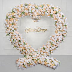 200cm×200cm Heart Flower Arch