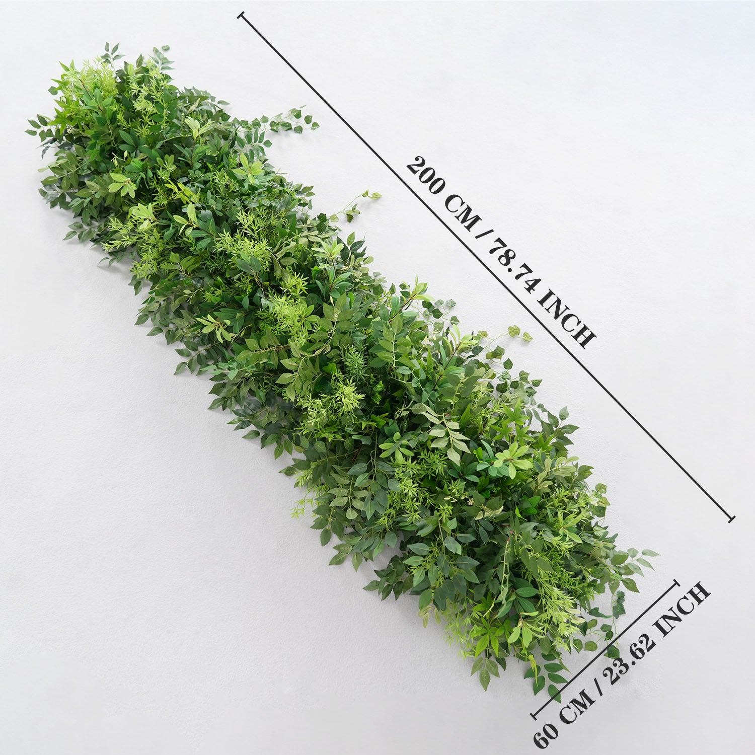 Uflower Leaf Flower Row Door Arch Floral Arrangement