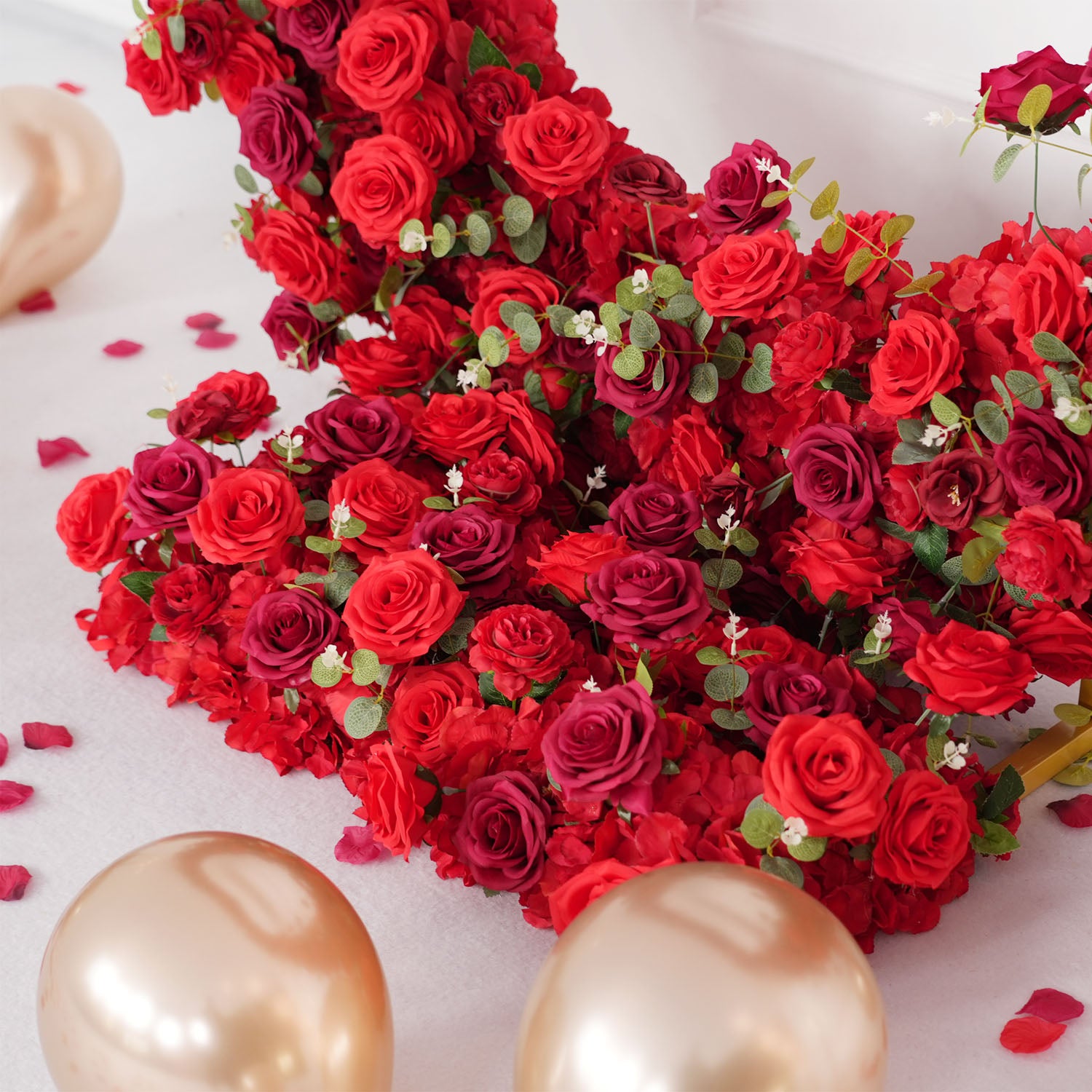 2m*2m Red Rose Wedding Arch Heart Arch Decora | SET80056 picture 8