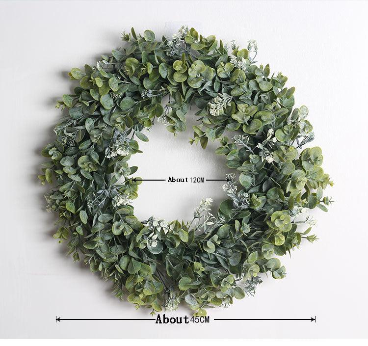 Simulation home decoration lintel flower wall hanging wedding welcome decorations