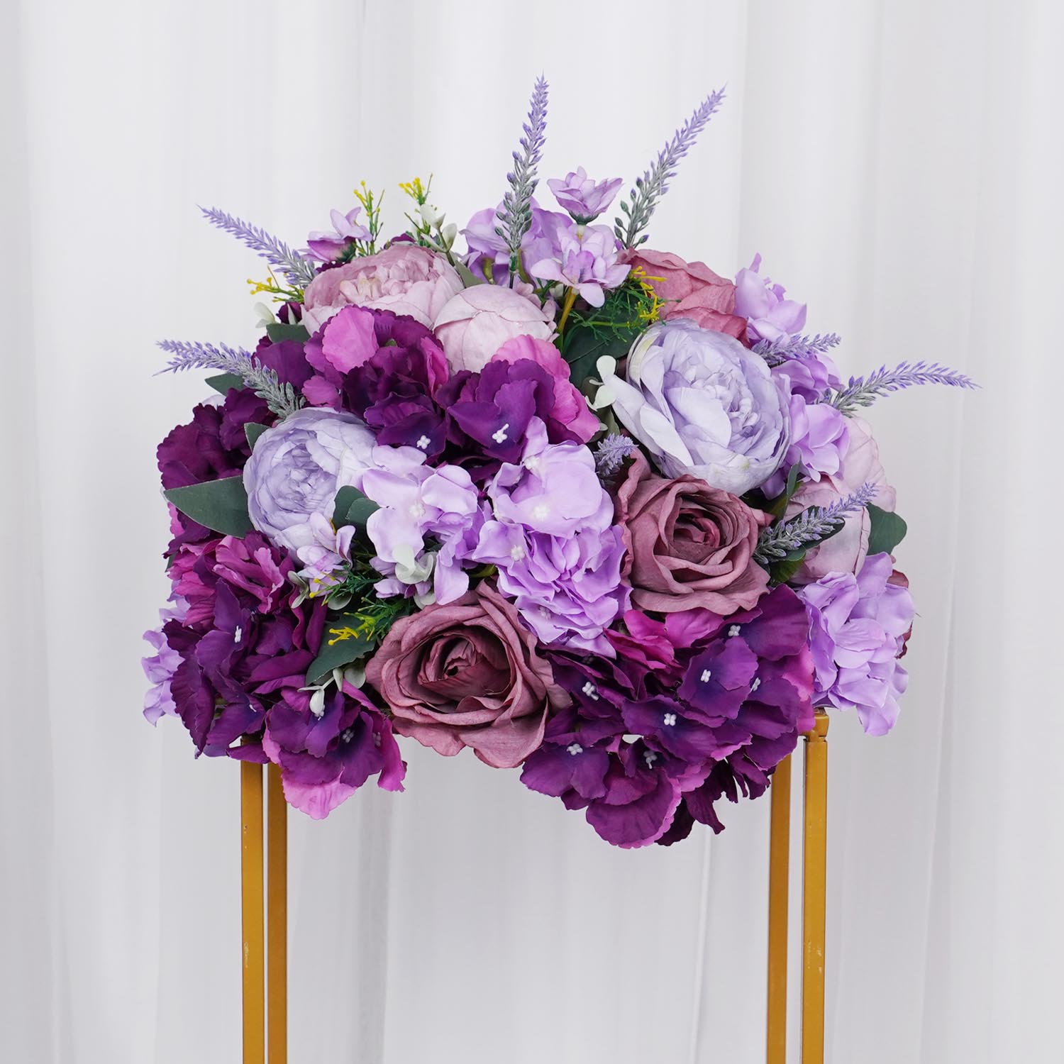 35cm Purple Flower Arrangements 3 picture