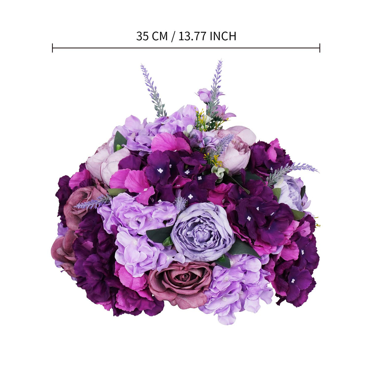 35cm Purple Flower Arrangements 8 picture