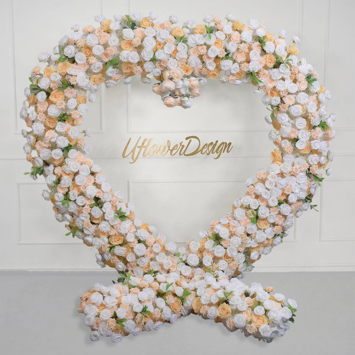 200cm×200cm Heart Flower Arch