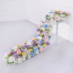 Uflower Colored Table Runner Arrangement Wedding Backdrop Wall Decor