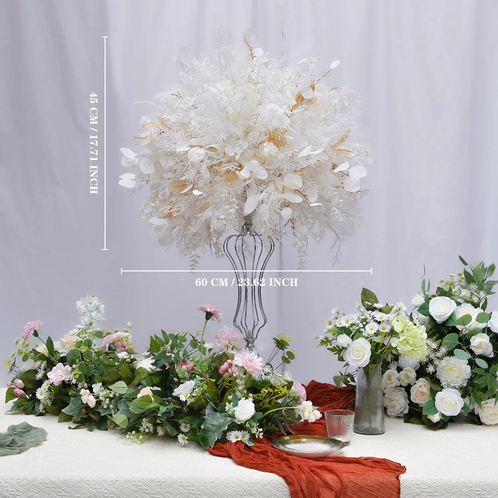 Artificial Pampas Flower Wedding Table Centerpiece
