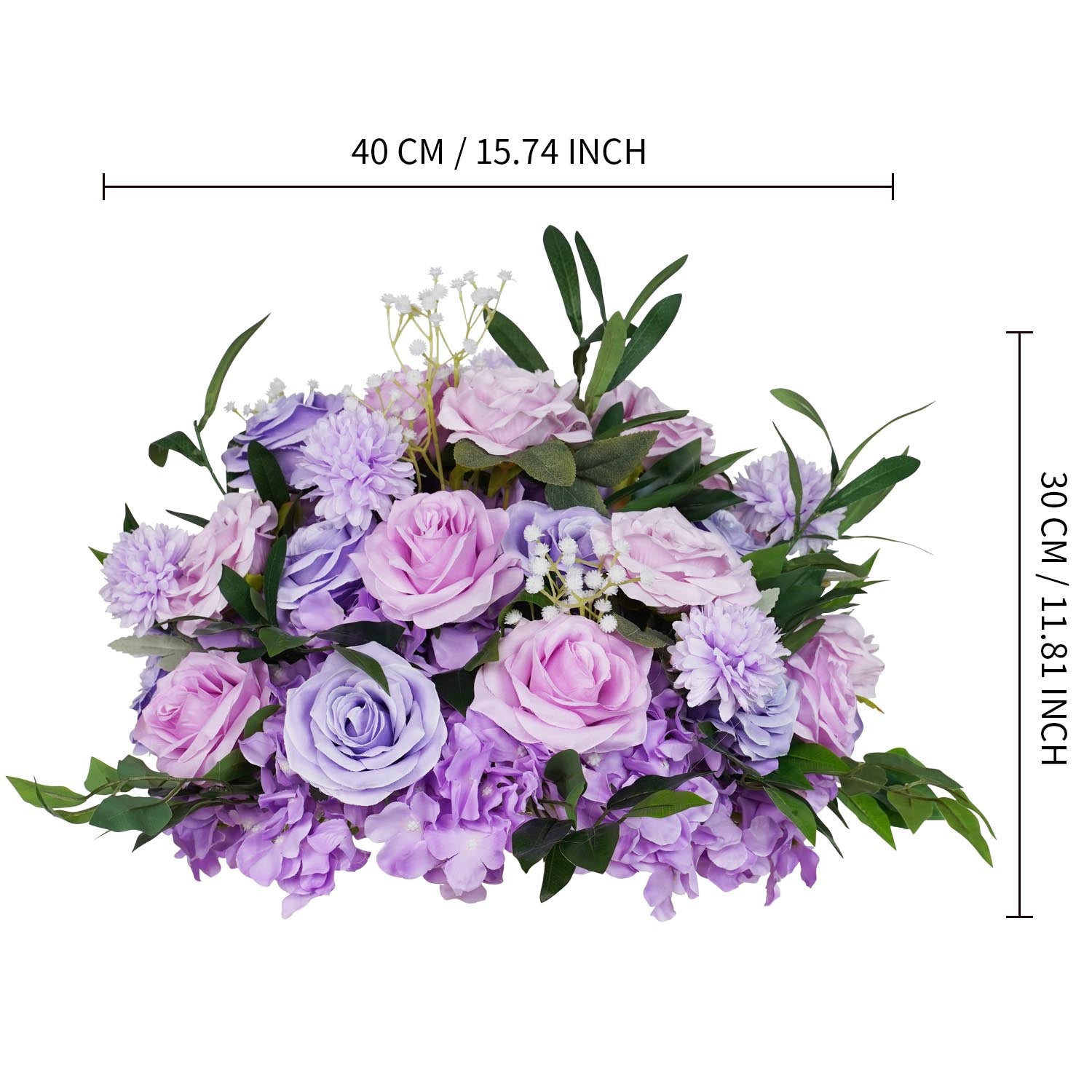 40cm_Purple_Flower_Ball_Floral_Arrangement_6_picture