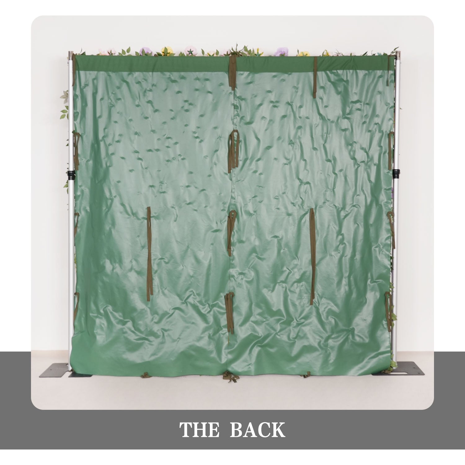 Uflower Flower Wall 3D Purple Pink Rose Floral Backdrop Wedding Party Proposal Decor