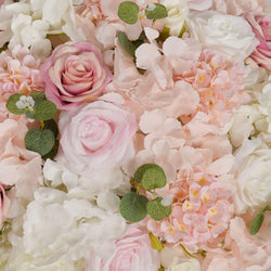 Uflower Pink Table Centerpiece Floral Ball Wedding Table Decoration