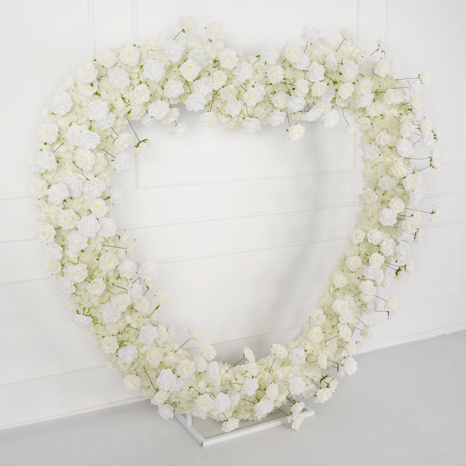 2×2m(78.7 inch * 78.7 inch) Rose Heart Shape