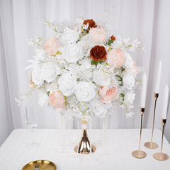 50cm White Dried Flower Arrangements 4 picture