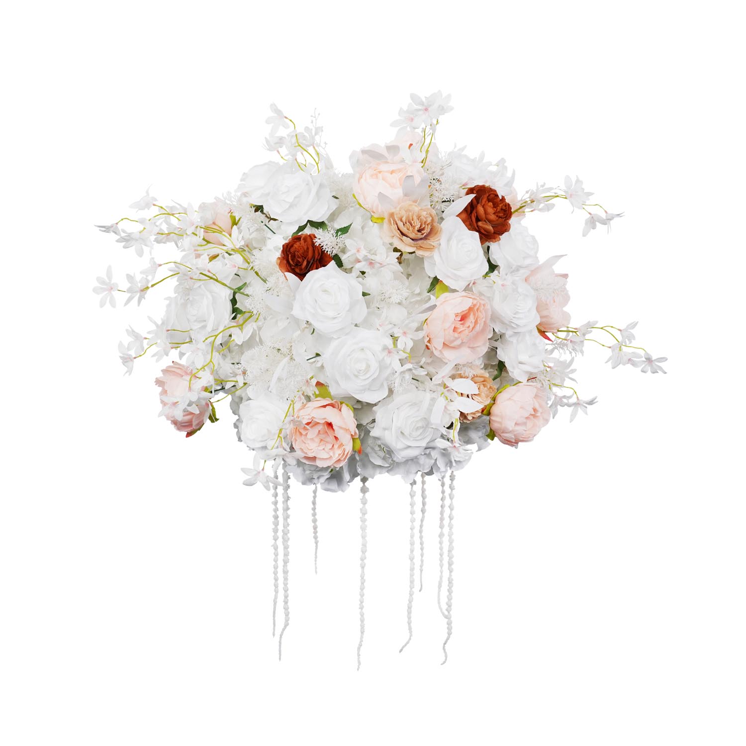 50cm White Dried Flower Arrangements 8 picture