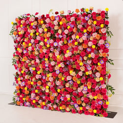 Artificial  Colorful Wedding Flower Wall Decor