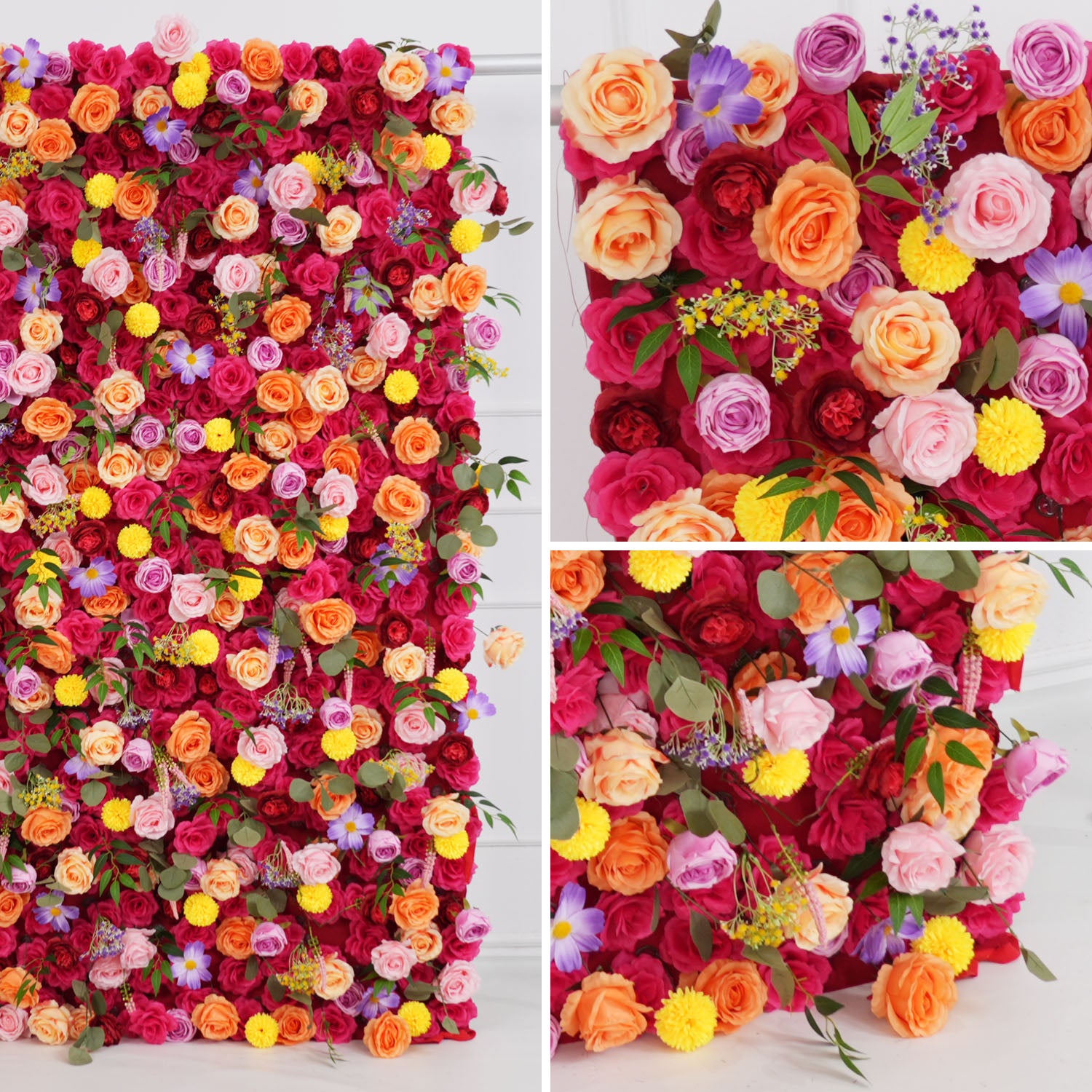 W 1.5m*H 2m Flower Wall