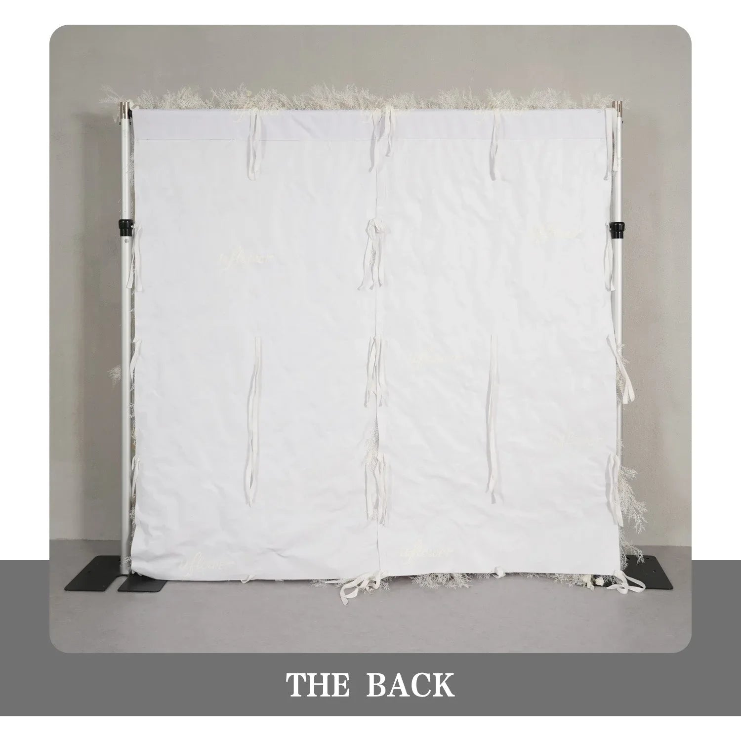 Uflower Luxury Ivory Lantern Flower Wall Backdrop Wedding Party Decoration SET80212 - Uflower