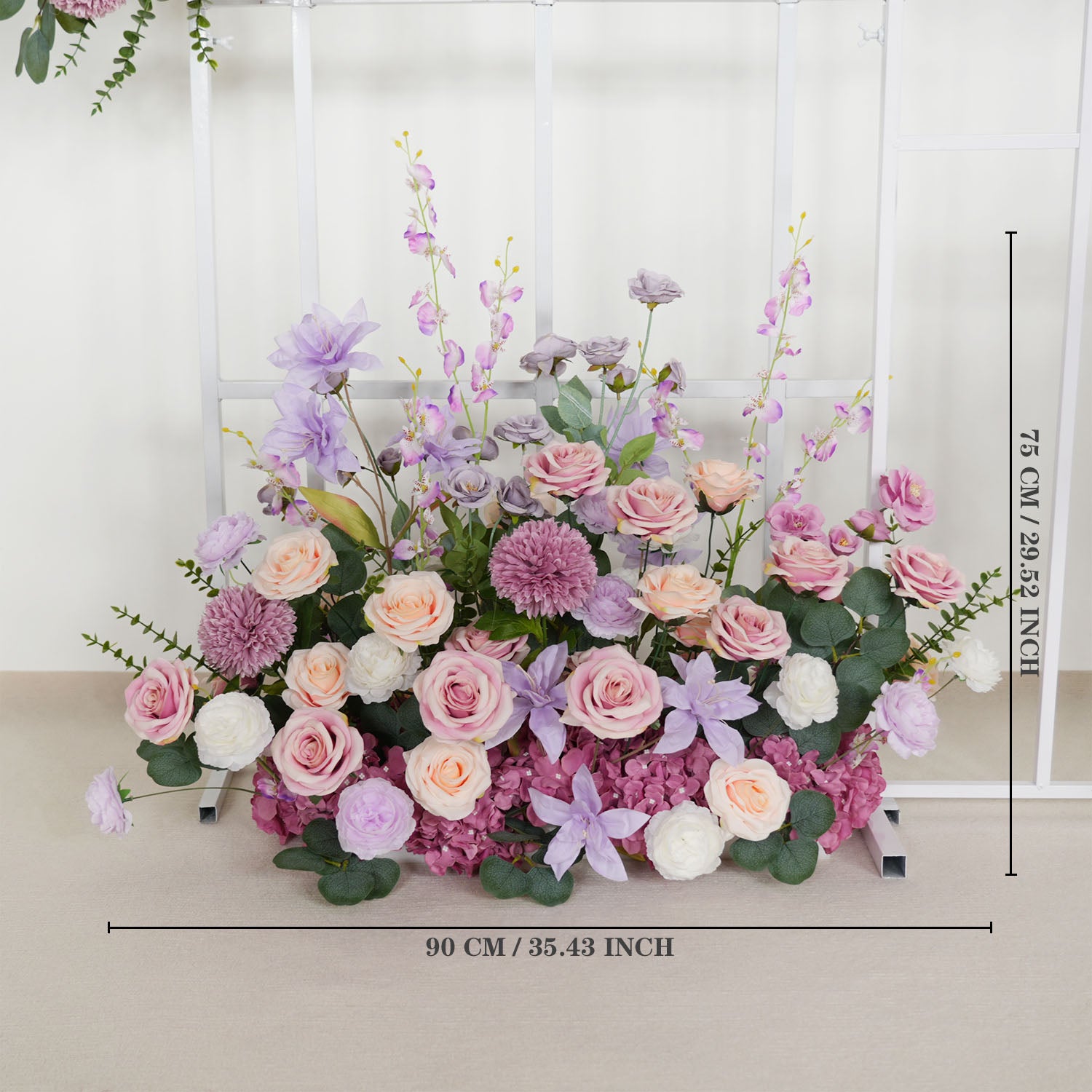 90*75cm Flower Row