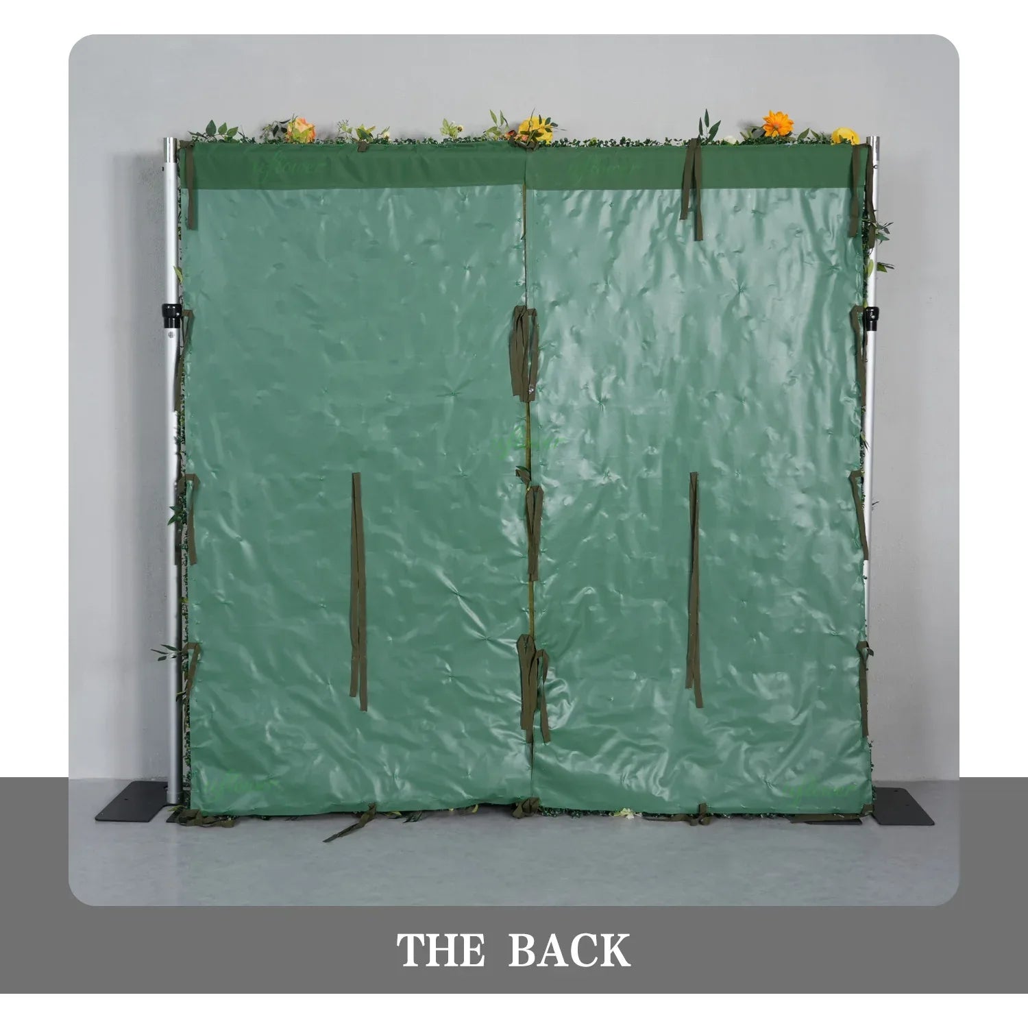 Uflower Autumn Orange Yellow Flower Wall Fall Wedding Party Event Decor SET80198 - Uflower