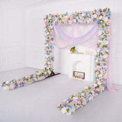 Uflower Colored Table Runner Arrangement Wedding Backdrop Wall Decor