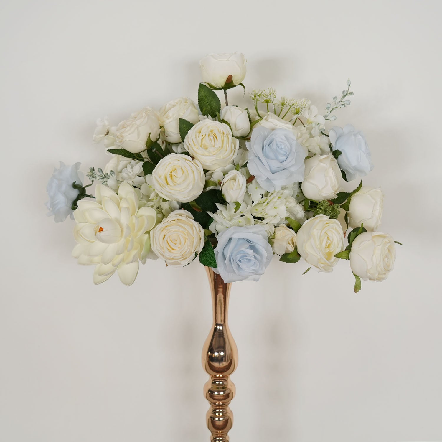 Uflower White Rose Wedding Table Centerpiece Flower Arrangement