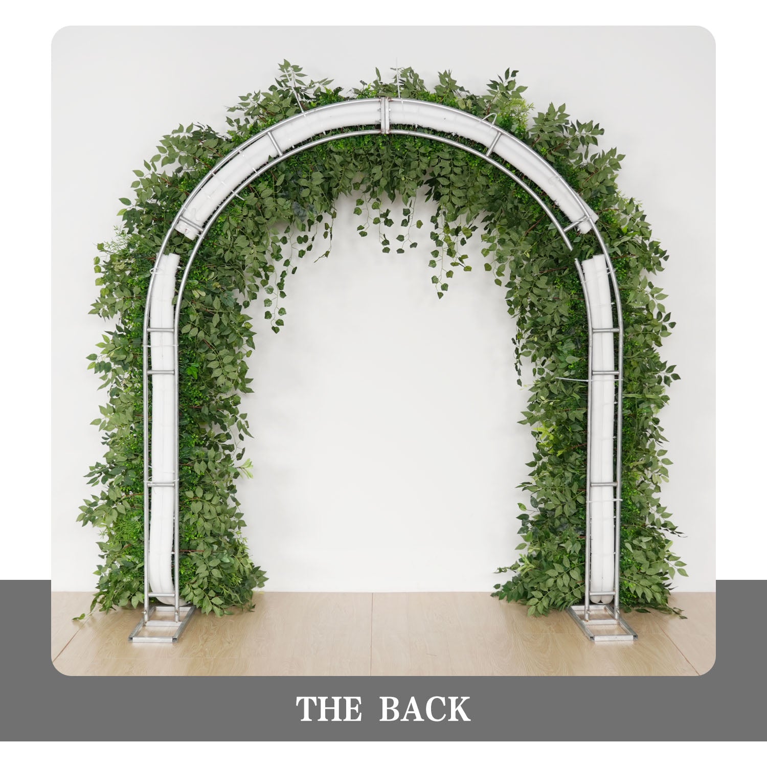 Uflower Leaf Flower Row Door Arch Floral Arrangement