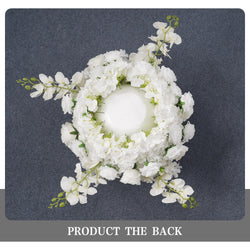 Artificial 50CM White Butterfly Orchid Rose Hydrangea Luxury Flower Ball 8 picture