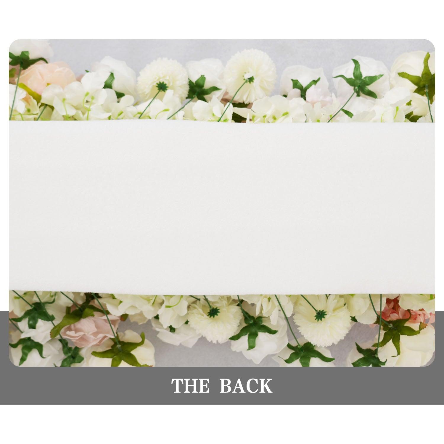 Artificial 5D Luxury White Rose Flower Floor Row Wedding Wedding Party 4 picture