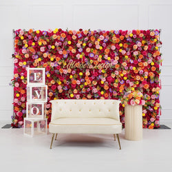 Artificial  Colorful Wedding Flower Wall Decor Figure 3