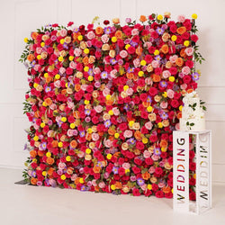 Artificial  Colorful Wedding Flower Wall Decor Figure 6
