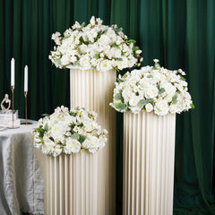 Artificial White Rose Flower Ball 3 picture